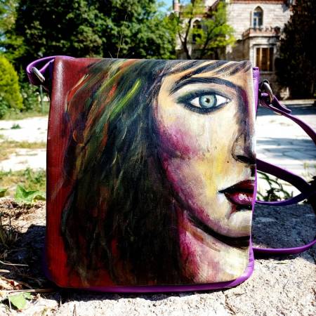 Χειροποίητη Δερμάτινη Εικαστική Δημιουργία 